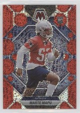 2023 Panini Mosaic Rookies Red Sparkle Prizm Marte Mapu #345 Rookie RC
