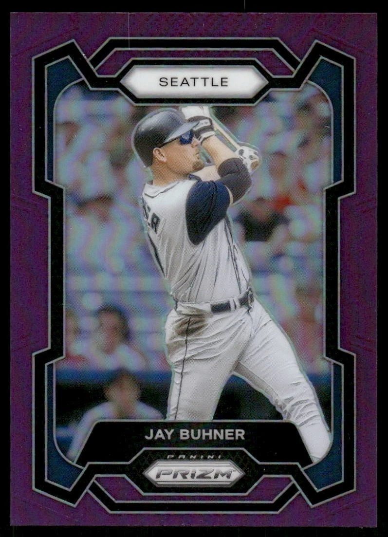 2024 Panini Prizm Jay Buhner Purple #/99 Mariners