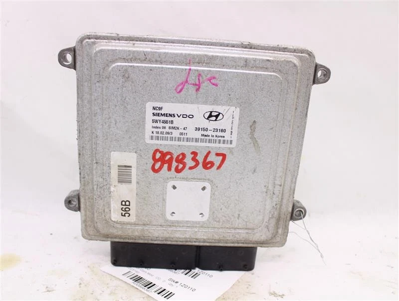 Used Engine Control Module (ECM) fits: 2009 Hyundai Elantra Electronic Control M - Изображение 2 из 4