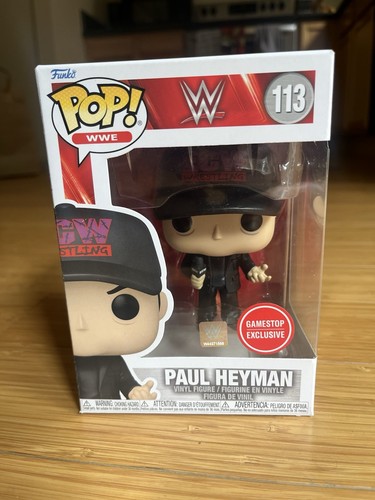 Funko Pop! WWE: Paul Heyman - GameStop Exclusive #113