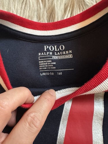 Polo Ralph Lauren Boy's Sweatshirt Size 14/16 - Picture 4 of 4