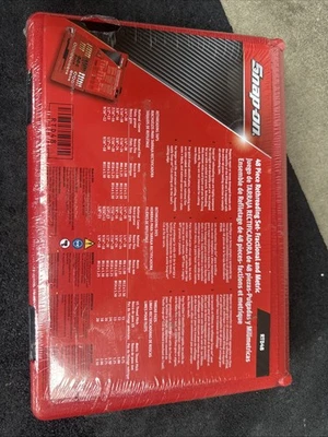 For SNAP ON TOOLS USA NEW 48 pc Master Rethreading Tap and Die Set RTD48 - Bild 1 von 4