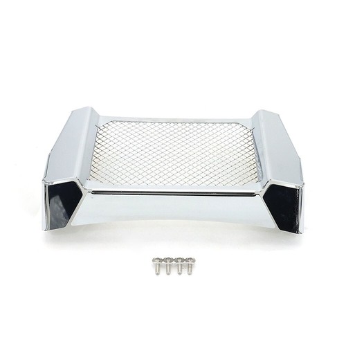 R18 TC Chrome Stone Radiator Guard Oil Cooler Cover For BMW R18 Transcontinental - Picture 2 of 8