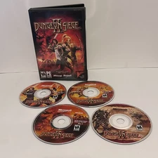 Dungeon Siege II computer game PC cd-rom software Microsoft Studios Rated M 17+