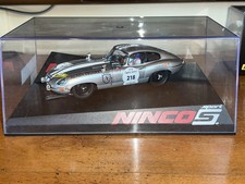 Ninco 50654 Stunning Jaguar E-Type Tour Auto New Old Stock Unused 1/32 Slot Car 