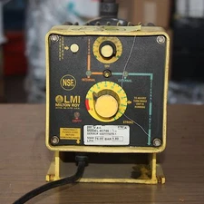 LMI Milton Roy Model C746 pulse manual on-off chemical metering pump