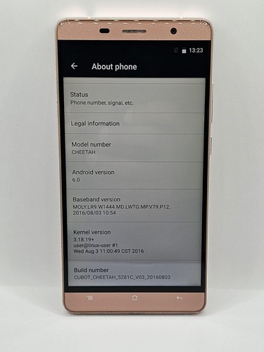 Cubot Cheetah X15 32GB 3GB RAM Android Smartphone Mobile - Rose Gold (Unlocked) - Picture 10 of 11