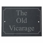 Personalised Premium Quality Slate House sign plaque 200 x 150mm