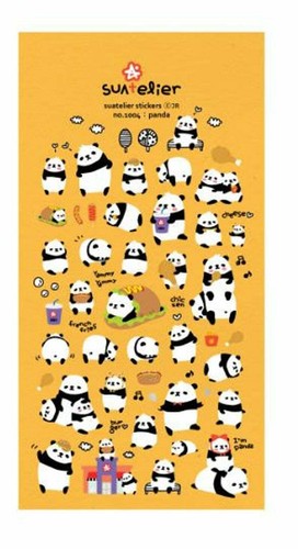 PANDA - Adorable scrapbooking sticker - Picture 2 of 7