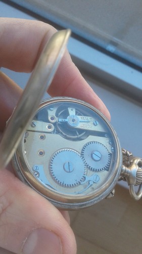 Gre Roskopf Patent HAND-WINDING POCKET WATCH VINTAGE MONTRE UHR OROLOGIO - Imagen 9 de 12