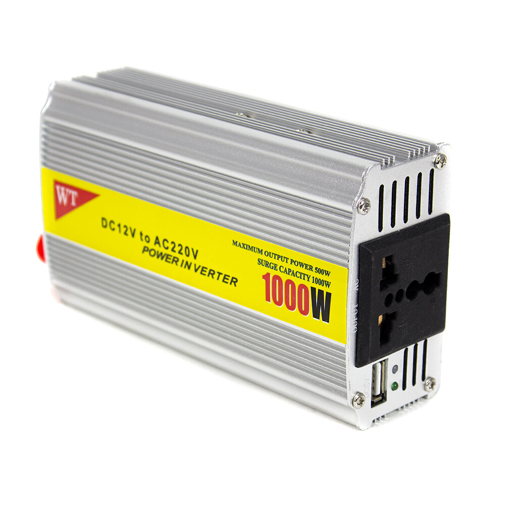 Inversor de corriente coche 12V DC a 220V AC 1000WConversor para coche...