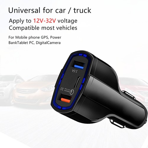 35 Watt Fast Charge Car Charger+Cable for iPhone 11/11 Pro/11 Pro Max/X/XS/XR/6S - Picture 15 of 21
