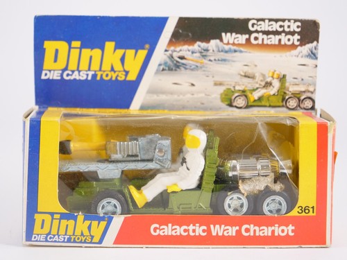 Dinky Toys GB N.361 Galactic Guerra Carrozza Militare 12 CM Jamais IN Scatola - Foto 1 di 16