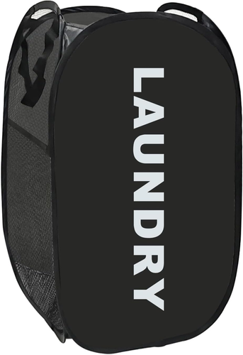 Collapsible Laundry Basket Foldable Laundry Hamper Pop up Basket Dirty Clothes H - Picture 12 of 12