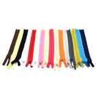 High Quality Concealed Invisible Nylon Zips Closed End Spiral Hidden Zippers #3