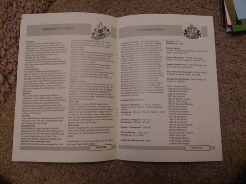 03/04 Gateshead vs Sunderland X1 (Friendly) - Picture 3 of 3