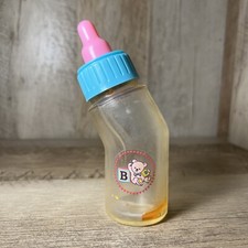 ⭐️ Vintage Doll Clear Baby Bottle For Baby Doll by Binky Rare HTF