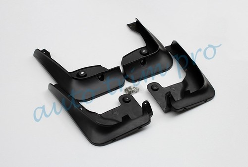 4X Front + Rear Mud Flap Splash Guard Fender Dirtboard For 2016 2017 BMW F26 X4M - Picture 3 of 7