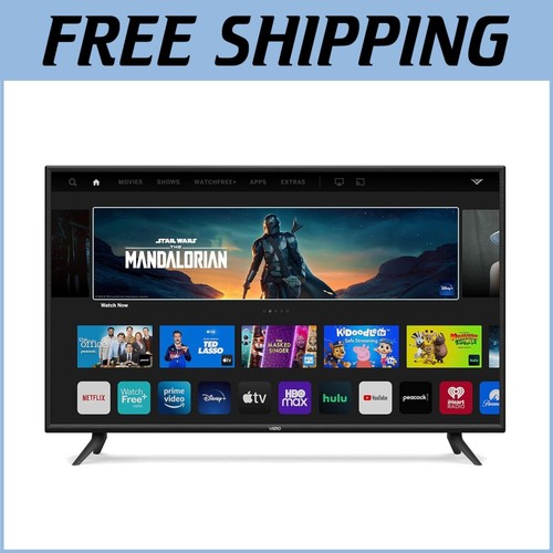 43-Inch 4K UHD HDR Smart TV with Dolby Vision & Gaming Mode - Renewed 2021 Model
