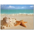 Top 10 Beach Ceramic Tile Mural Photos Backsplash Shower Tile V1