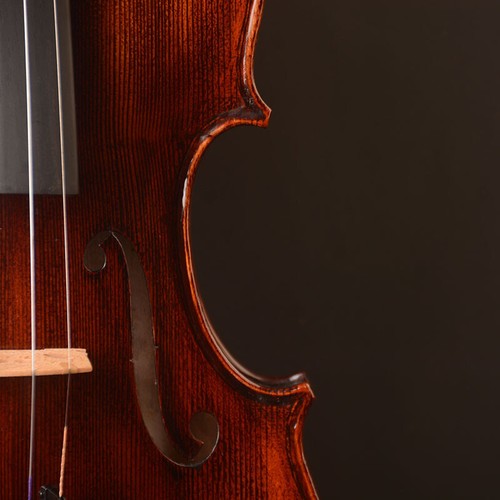 German dark ,A Guarneir model Copy 4/4 Violin ,!Strong Deep Solo performance! - Picture 3 of 8