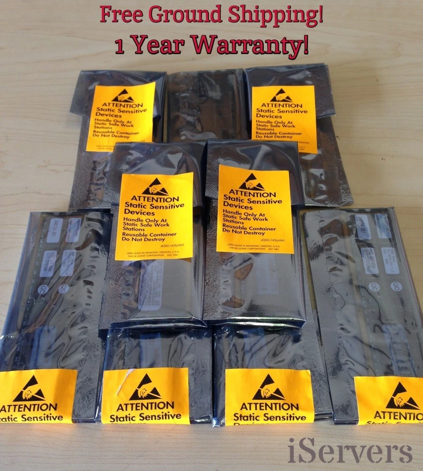 IBM 8GB 2X4GB Memory 46C7420 PC2-5300 FBD DDR2-667 46C7423 - Image 3 of 4