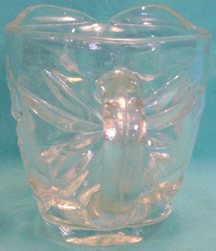 Vintage EAPC EARLY AMERICAN PreCut Handled Creamer 4" TALL - Picture 4 of 6