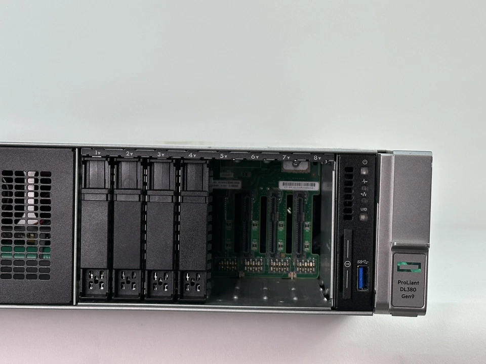 HP ProLiant DL380 Gen9 8SFF 2x Xeon E5-2620 v3 32GB RAM P440ar 2x 500W No HDD - Image 2 of 4