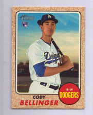 2017 Topps Heritage High Number  #678 Cody Bellinger (RC)