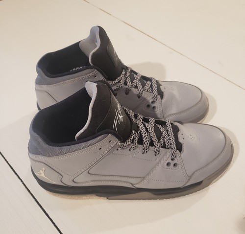 Nike Jordan Flight Origin BG Jugend Jungen grau/schwarz 599606-025 (Größe - 7)