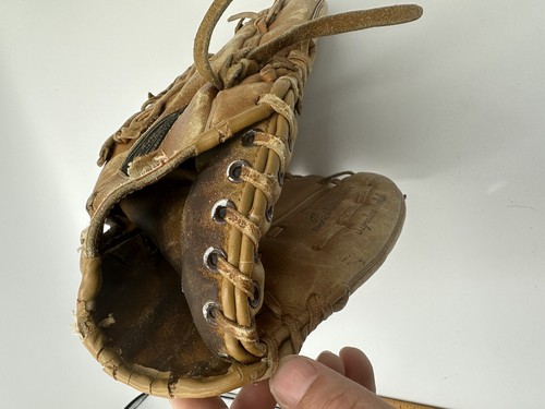 VTG Ted Williams Baseball Glove Sears Roebuck Personal Model 16156 RHT Pro Style - Picture 6 of 8