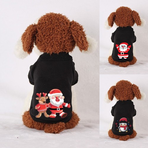 Pet Warm Sweater Winter Coat Jacket Jumper Clothes Small Puppy Dogs Cat Apparel♯ - Picture 5 of 18