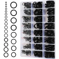Universal Rubber O-Ring Assortment Set Seal Automotive Gasket SAE Kit