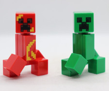 2 Creeper Exploding Lot 21147 21125 21115 21118 Minecraft LEGO Minifigure