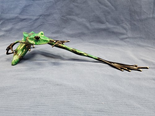 Tim Cotterill '96 Froschmann Bronzestatue, 712/750, grün, kostenloser Versand - Bild 2 von 12