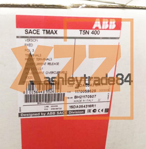 1 Stück Neu ABB SACE TMAX T5N 400 1SDA054316R1 Leitungsschutzschalter 320A - Bild 2 von 5