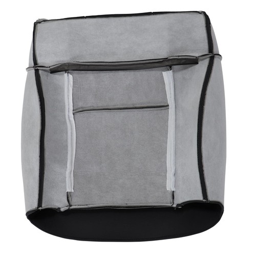 For 2004-2008 Ford F150 Driver Passenger Bottom Top Cloth Seat Cover Dark Gray - Picture 93 of 176