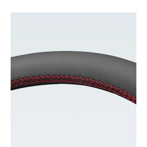 Black PU Artificial Leather Steering Wheel Cover for Mazda BT-50 BT50 2012-2020 - Picture 5 of 25