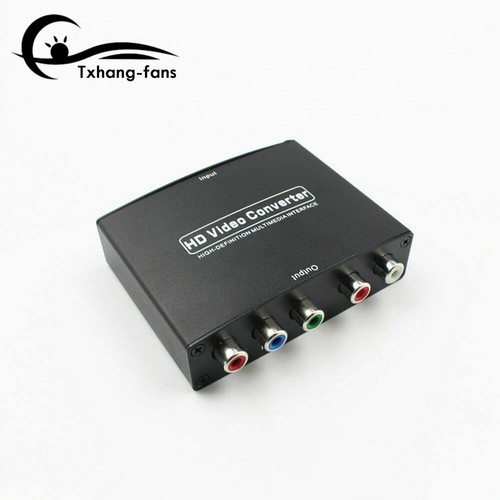 1080P Component YPbPr 5RCA to HDMI Adapter R/L Audio Video Converter A2TF - Picture 5 of 16