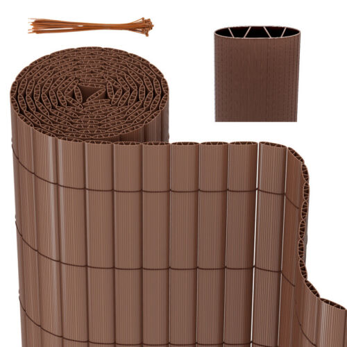 Sichtschutzmatte Sichtschutzzaun Sichtschutz Windschutz PVC Zaun Balkon Garten - Bild 12 von 13