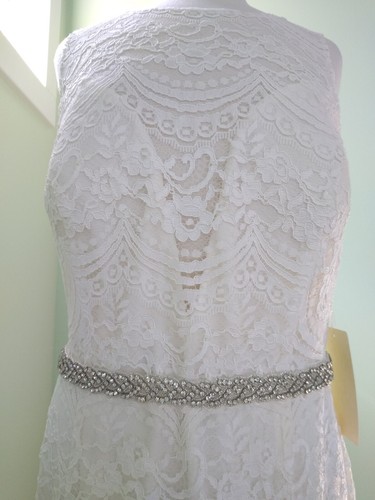 Sweet Melissa Wedding Dress Ivory Sz 20 NWT MSRP $499 - Picture 6 of 10
