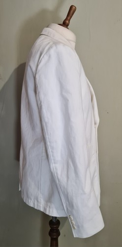 Ted Baker Ithon Ottoman Double Breasted Blazer Jacket White Size 4 uk 42 - Picture 3 of 9