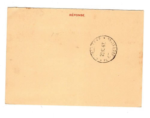 ARGENTINA 1947: CARTOLINA POSTALE NUOVA (RISPOSTA) - Picture 2 of 2