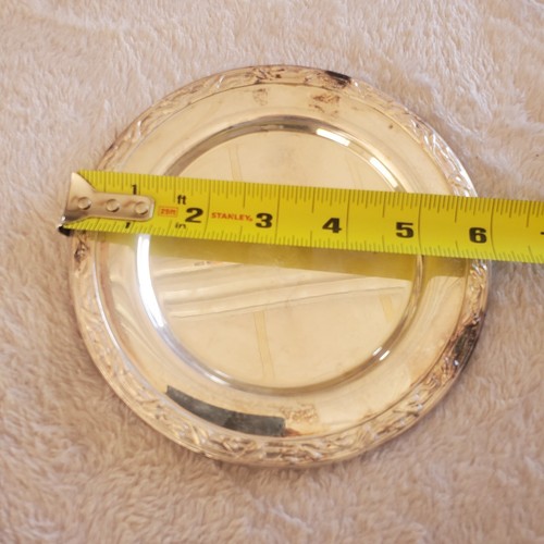 Lot of 6 Vintage Silver Plate Dishes Meadowbrook WM A Rodgers Stamped - Picture 22 of 24