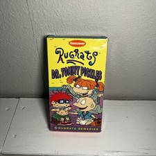 Rugrats- Dr. Tommy Pickles VHS Video Tape 1998 Nickelodeon 90s Cartoon