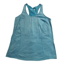 Women's Size Medium Xersion Workout Racerback Tank Top, Aqua Blue GUC