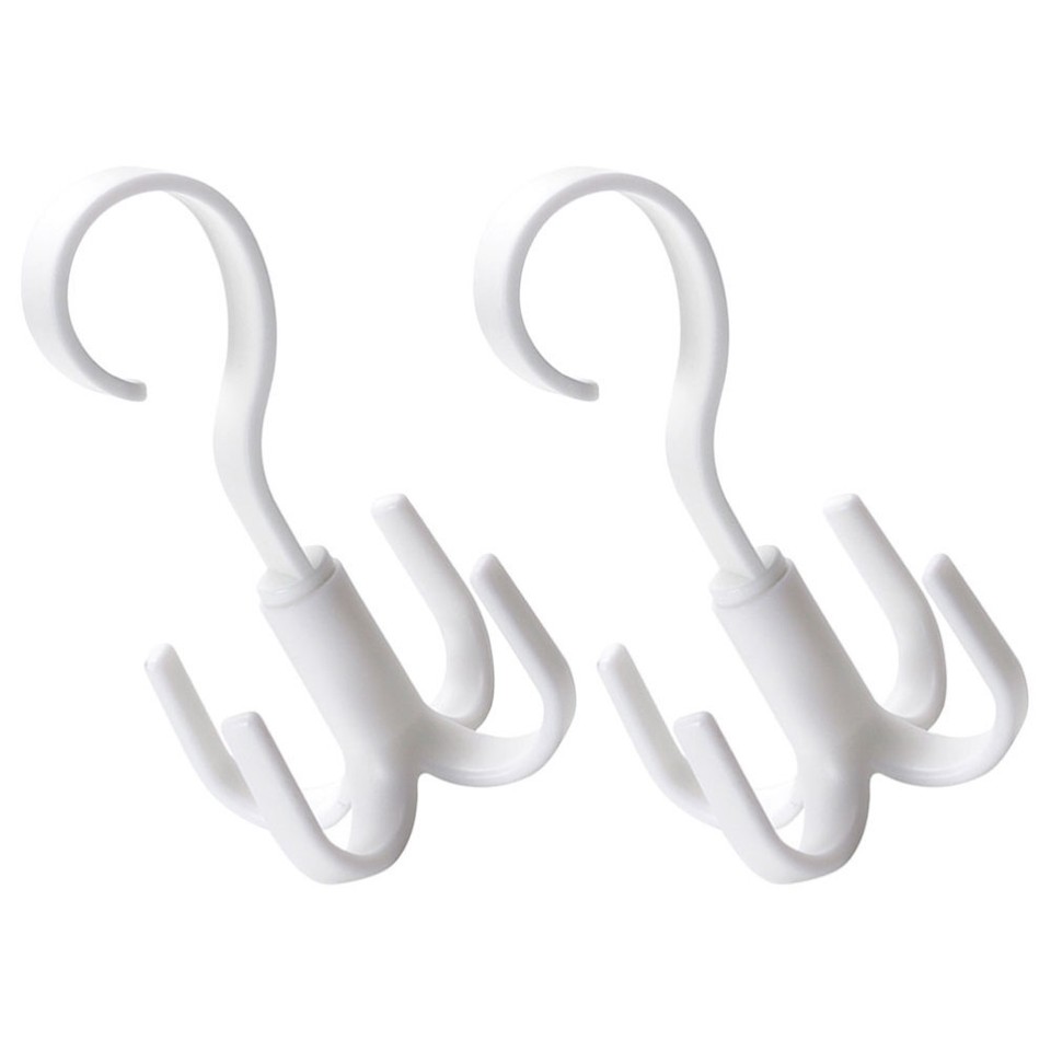 2pcs Belt Hanger Scarf Tie Hanger Closet Organizer Scarf Shoes Handbag