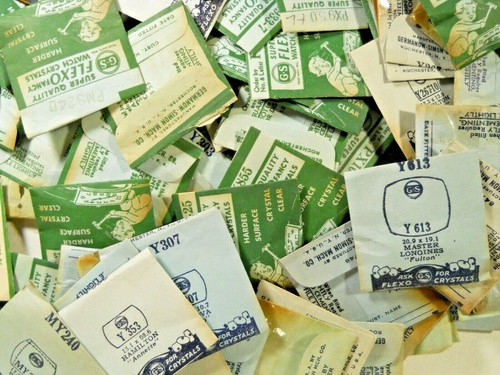 GS MY312 PMY312 Watch Crystal Fit Elgin - Star - 24.0 x 19.4 mm -Replacement - Bild 1 von 2