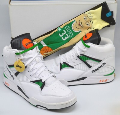 green reebok pumps