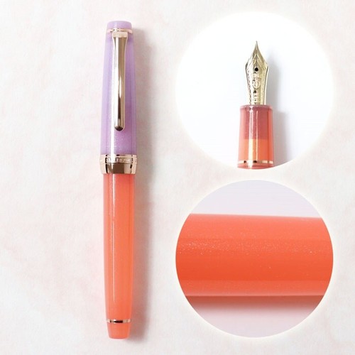 SAILOR Fountain Pen PEONY Usagiya Limited Edition 14K Nib EF / F / MF - Picture 4 of 5
